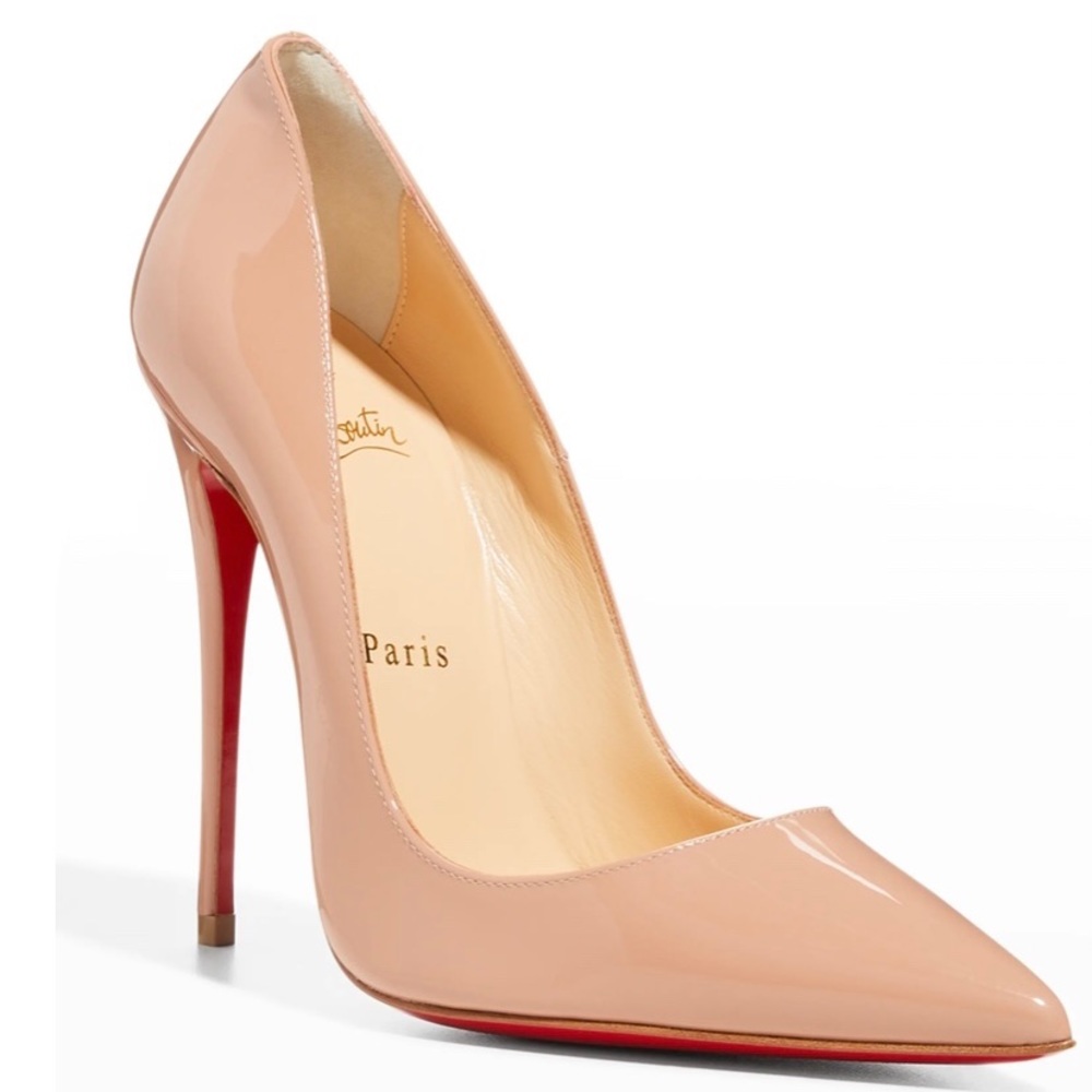 Christian Louboutin Nude So Kate Pumps